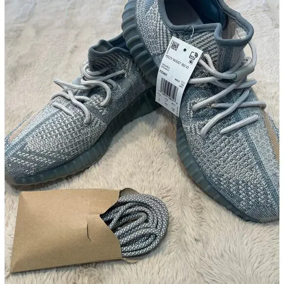 adidas gazelle silver green womens ADIDAS YEEZY BOOST 350 V2 ISRAFIL (PRE-OWNED) FZ5421 SIZE 11